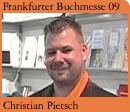 Foto: Autor Christian Pietsch auf der Frankfurter Buchmesse 2009