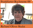 Foto: Autor Richard Oliver Skulai auf der Frankfurter Buchmesse 2009