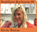 Foto: Autorin Nicole Tentrus auf der Frankfurter Buchmesse 2009