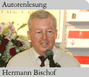Foto: Autor Hermann Bishof bei seiner Lesung auf der Frankfurter Buchmesse 2007