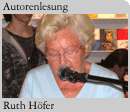 Foto: Autorin Ruth Hoefer bei ihrer Lesung auf der Frankfurter Buchmesse 2007