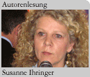 Foto: Autorin Susanne Ihringer bei ihrer Lesung auf der Frankfurter Buchmesse 2007