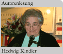 Foto: Autorin Hedwig Kindler bei ihrer Lesung auf der Frankfurter Buchmesse 2007