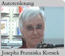 Foto: Buchmesse Aktuell. Autorin Josepha Franziska Konsek.