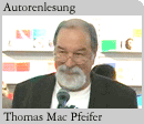 Foto: Autor Thomas Mac Pfeifer Peter bei seiner Lesung auf der Frankfurter Buchmesse 2007