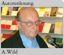 Foto: Autor A. Wild bei seiner Lesung auf der Frankfurter Buchmesse 2007