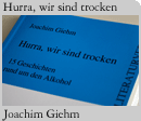 Foto: Buch von Joachim Giehm, Hurra, wir sind trocken